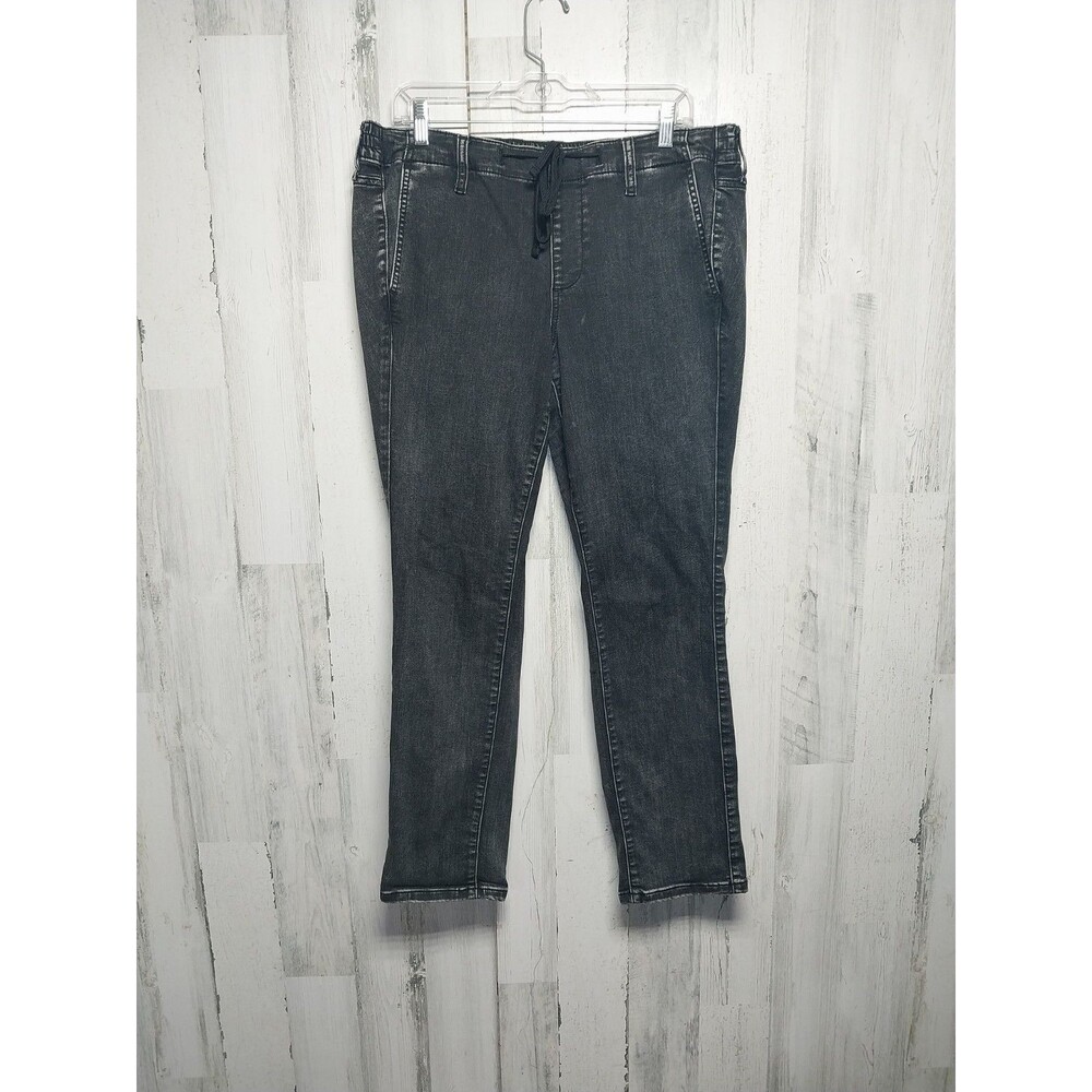 Lauren Jeans Co. Classic Midcalf Jeans 34x20.5 Dark Wash